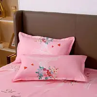 Taie d'oreiller de literie Design fleurs personnalisables, décoration de maison de chambre adulte, housse de coussin de taille personnalisée, 70x70cm, 51x66cm, 1 pièce 5