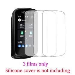 Silicone Soft Edge Protective Case with Screen Protector Film (3pcs Films Only)