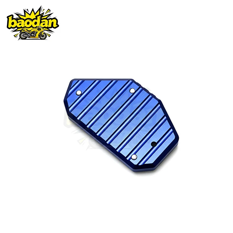 Motorcycle Kickstand Extension Pad & Front Wheel Sensor Guard