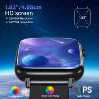 LAXASFIT New Smart Watch Bluetooth Call 24/7 Heart Rate Monitor IP68 Waterproof 100+ Sport Mode Smartwatch for Men Women - Image 2