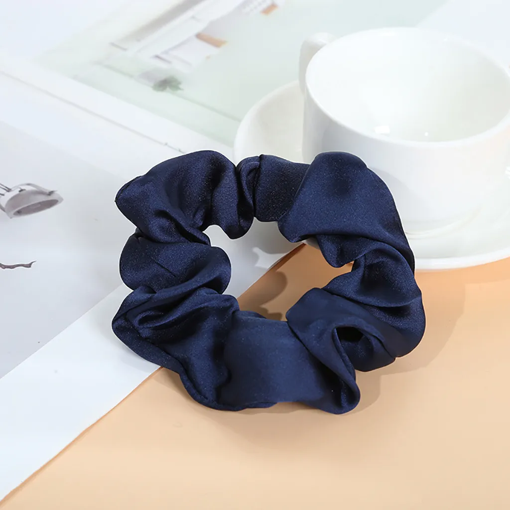 1000pcs Velvet Scrunchie Hair Tie For Women Elastic Hair Rubber Bands Gum Girls scrunchies hair accessories резинки для волос snap hair clips Hair Accessories