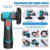 12V Brushless / Brushed Angle Grinder Lithium Battery 19500Rpm Cordless Mini Polishing Machine Diamond Cutting Grinder Tools 4