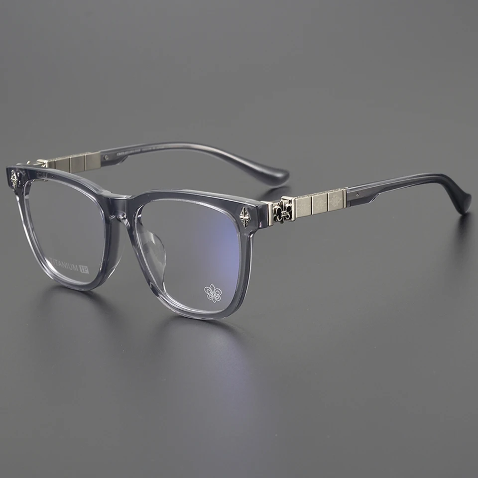 Cat Eye Computer Fashion Acetate Transparent Prescription Reading Optical Lenses Glasses for Men Women prescription glasses frame