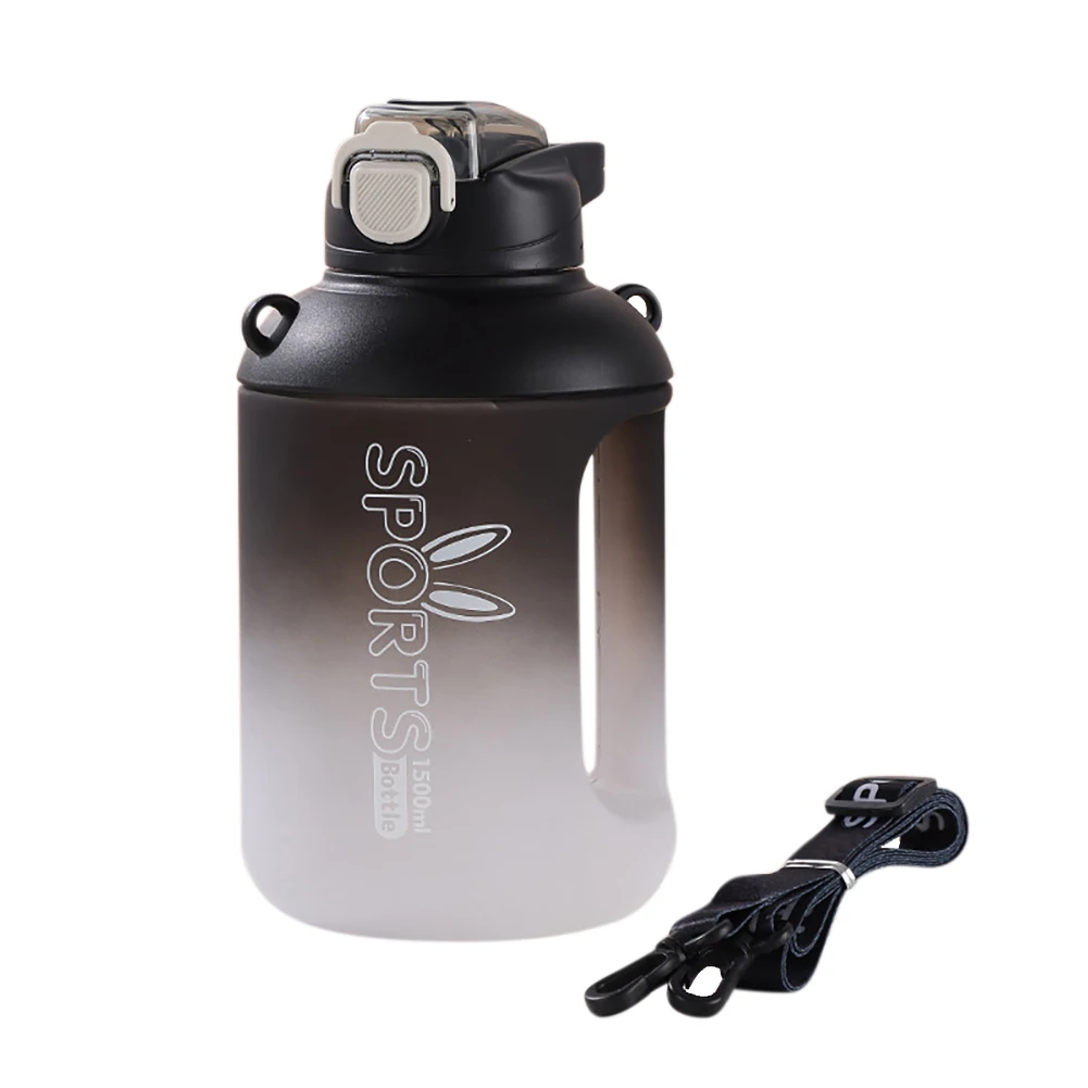 Bouteille d'eau sport extérieur portable, grande capacité, plastique avec  paille - Chine Bouteille d'eau et bouteille prix