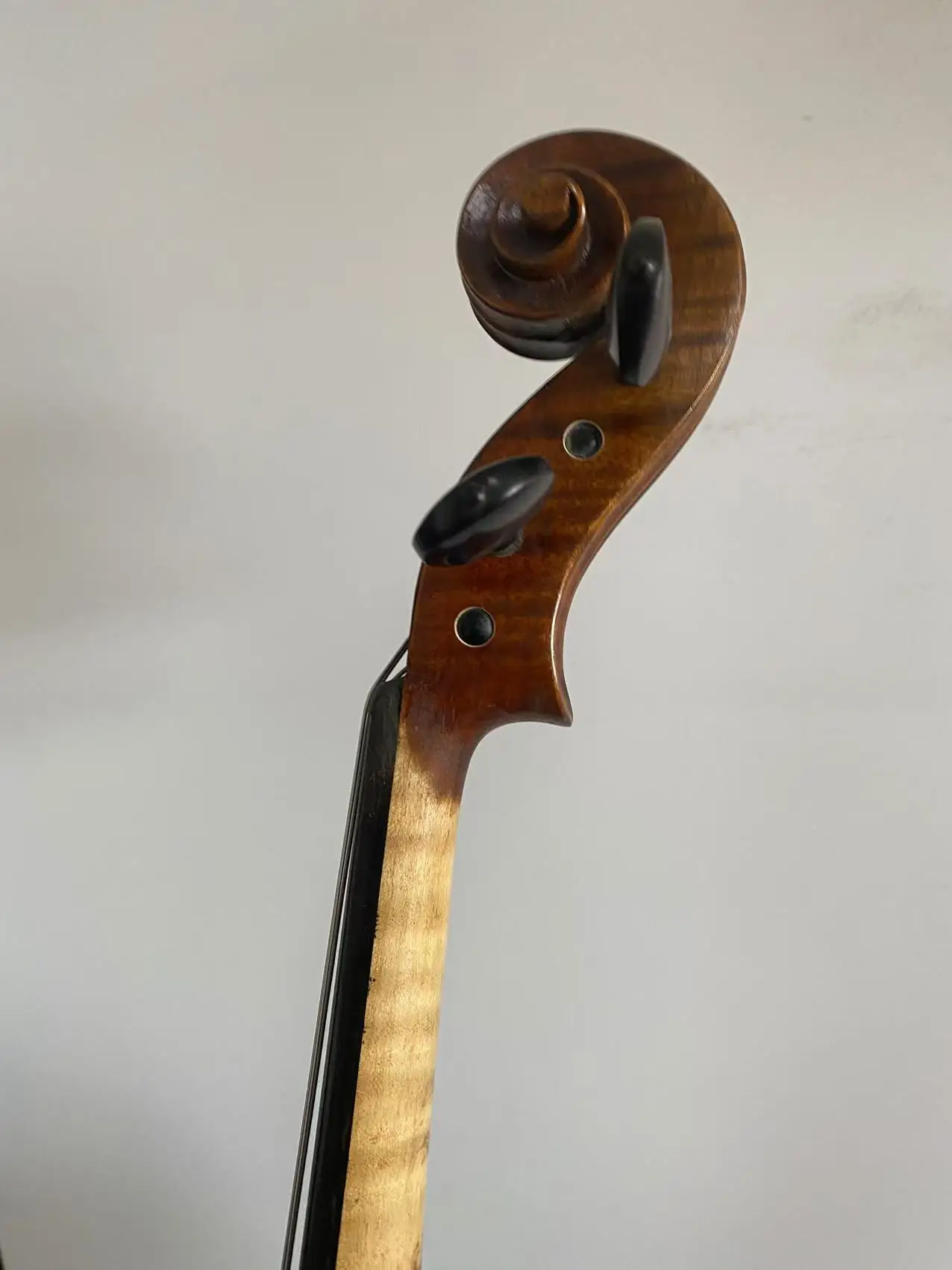 Master 15.5&rdquo; Ornati model flamed maple back spruce top hand carved 3585