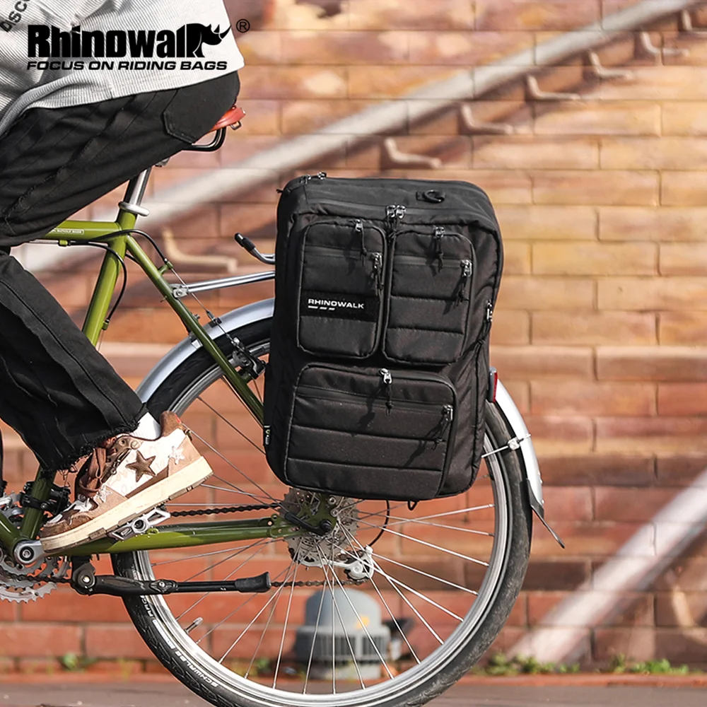 Rhino walk Fahrrad Packt asche wasserdicht 25l Fahrrad Sattel tasche Outdoor Fahrrad fahren Travelling Aufbewahrung rucksack Citywalk Handtasche