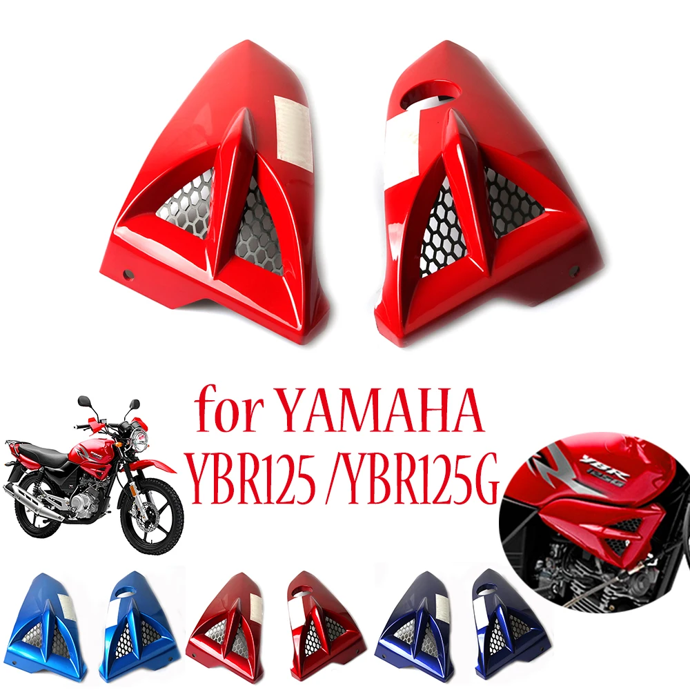 Motorcycle Fairing S2R Motorcycle Air Scoop Tank Cowling For YAMAHA YBR125 YBR125G YBR 125 125G Fuel Tank Shroud Cover Protection Side Panel Parts