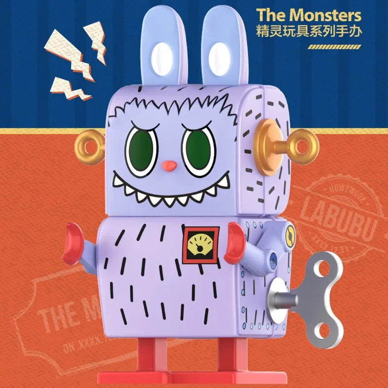 Labubu The Monsters Toys Series Blind Box Mystery Box Toys Doll Cute Anime Figure Desktop Ornaments Collezione Regalo