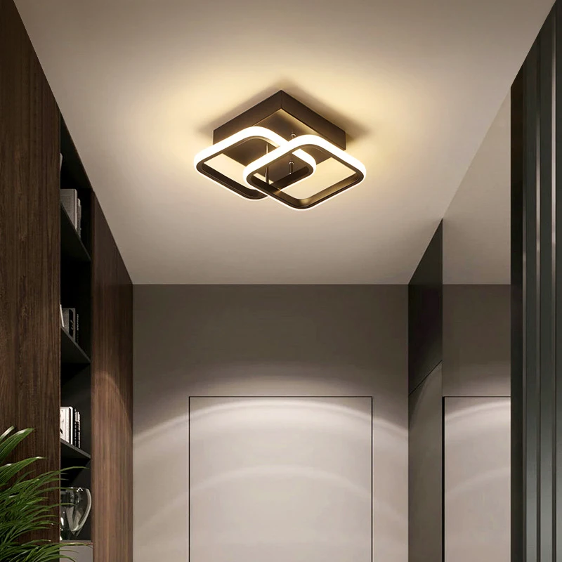 Modern LED Aisle Ceiling Light Home Indoor Lighting Ceiling Lamp for Bedroom Dining Room Kitchen Corridor Light Balcony Lights led flood light