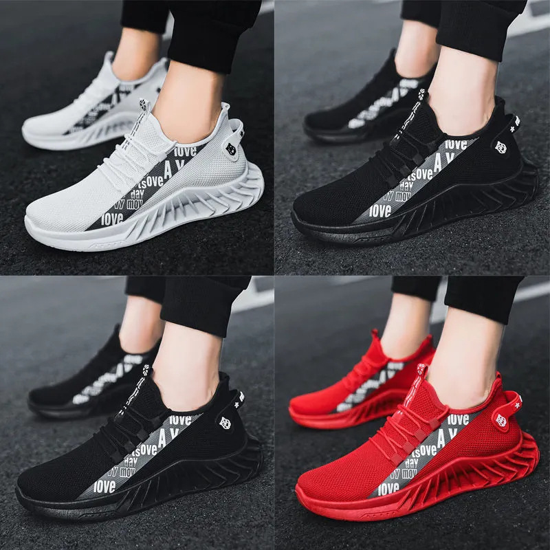 2025 New Spring and Autumn Soft soled Running Men's Mesh Breathable Casual Sports Shoes Men's Coconut Trendy Shoes Men's Shoes