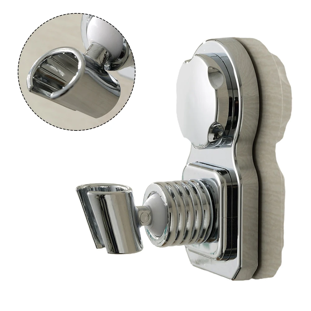 Description Picture 4 of itemShower Head Holder Adjustable Bracket Bathroom Shower Accessories Wall Mount Seat No Punching Shower Head Bracket Hardware