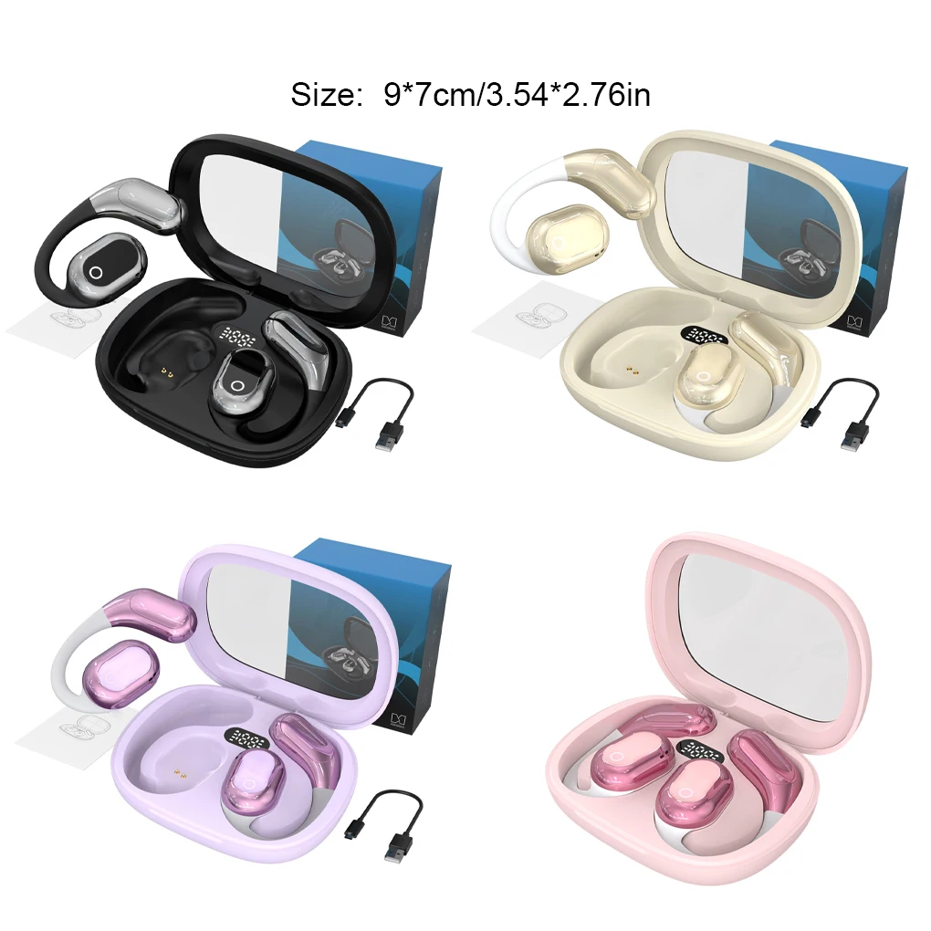 HY-Y16 Language Translator Wireless BT V5.4 Headset Intelligent AI Translator Earphones Real Time AI Voice Translator Earbuds