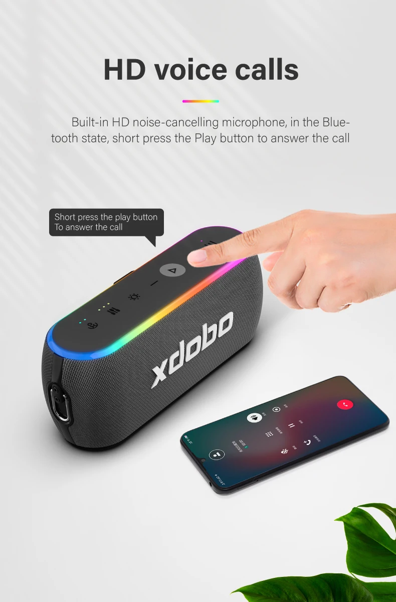 Портативная беспроводная Bluetooth-Колонка XDOBO X8 III, 80 Вт | AliExpress