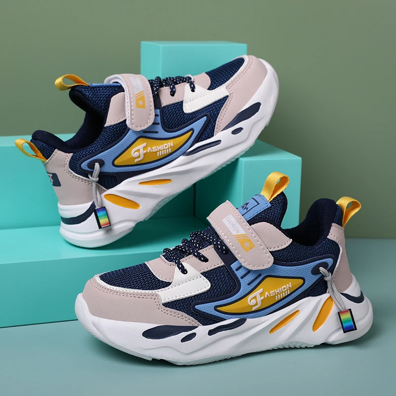 Scarpe traspiranti per ragazzi sportivi casual per bambini, sport all'aria aperta, corsa, scarpe da tennis per ragazze_voghion.com