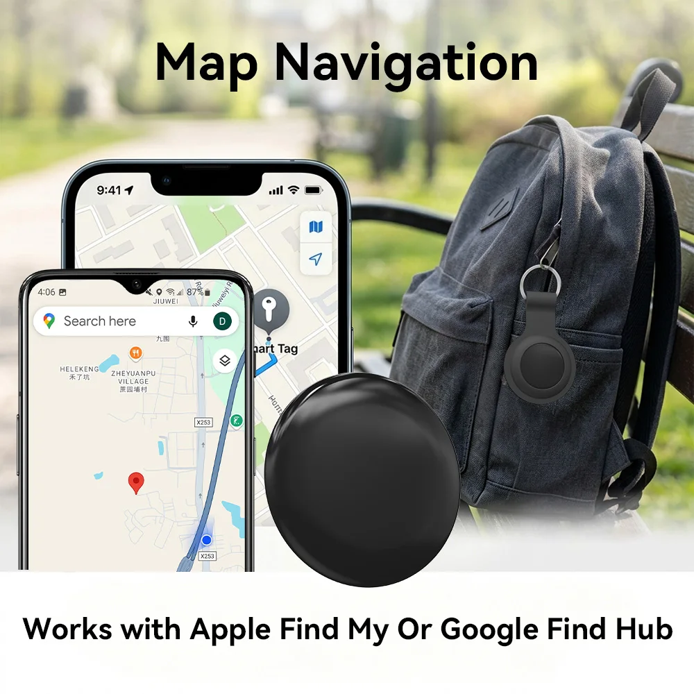 4-Pack Bluetooth 5.4 Anti-Lost Smart Tracker System