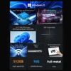BMAX Y13PRO 360° Laptop 13.3 inch Notebook Windows 11 16GB RAM LPDDR5 512GB SSD 1920*1080 IPS Intel N100 laptops Computer 5