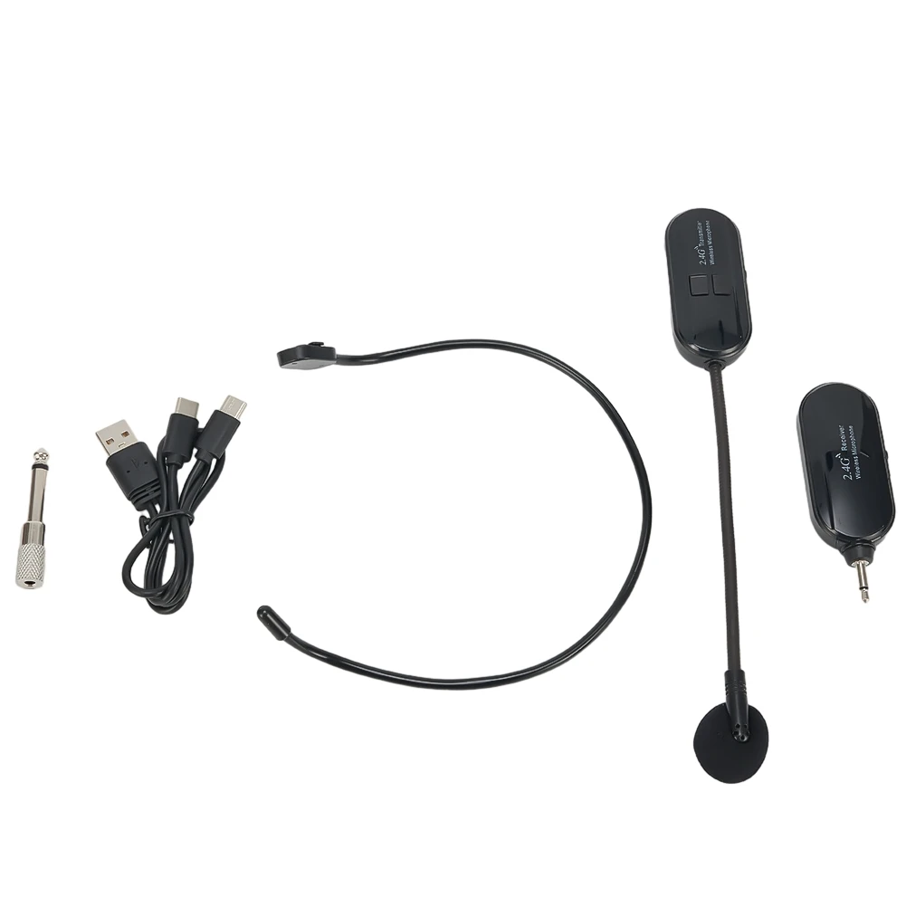 

Беспроводной микрофон, гарнитура, микрофон, диапазон 50 м, 2,4 ГГц