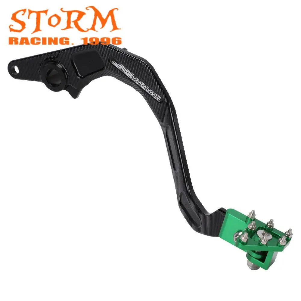 

Motorcycle Accessories Adjustable Brake Pedal Lever For Kawasaki KLR650 KLR 650 2020 2021 2022 2023 Aluminum