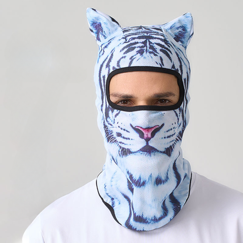 Summer Cycling Face Mask for Men Women Mesh Ice Silk Sun Shield Breathable Riding Head Cover Outdoor Sports Head Cover