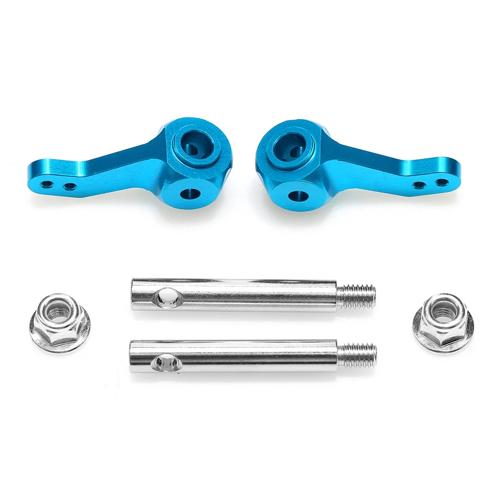 Kit Bras Articulation Avant Voiture RC Tamiya CW01 Aluminium Bleu/Argent