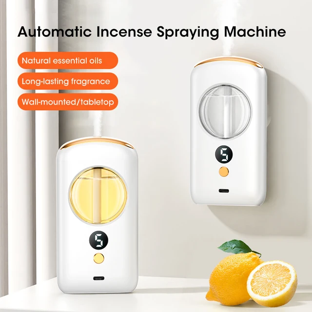 Aromatherapy Machine Desktop Air Purifying Diffuser Air Freshening Deodorizing Perfume Diffuser Air Purifier Hilton Lavender Oil 4