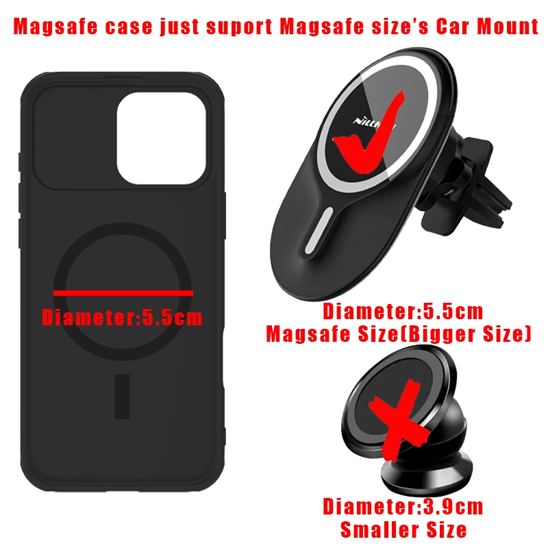 Nillkin CamShield Pro Magnetic Slide Camera Magsafe Phone Case - Enhanced Protection