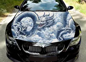 Image for Chinese Dragon Paintings Car Hood Vinyl Stickers W 