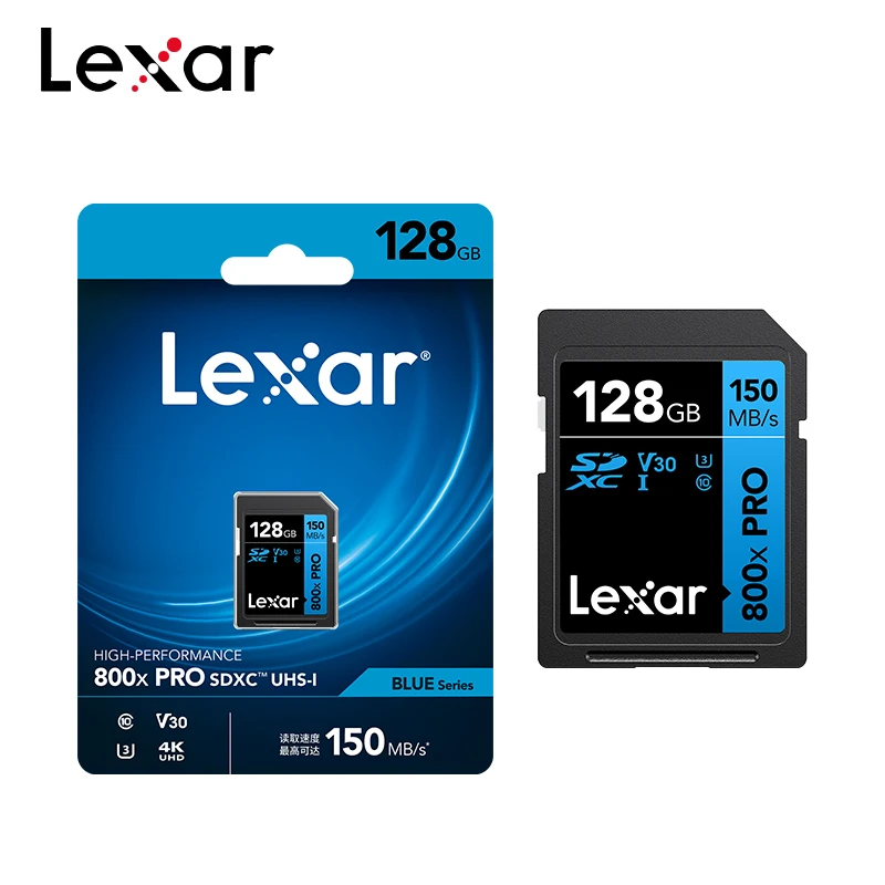Lexar-100%  800x Pro ޸ ī Ŭ 10 б ӵ ִ 150 ްƮ/ 32 ⰡƮ 64 ⰡƮ 128 ⰡƮ UHS-I SD ī ī޶