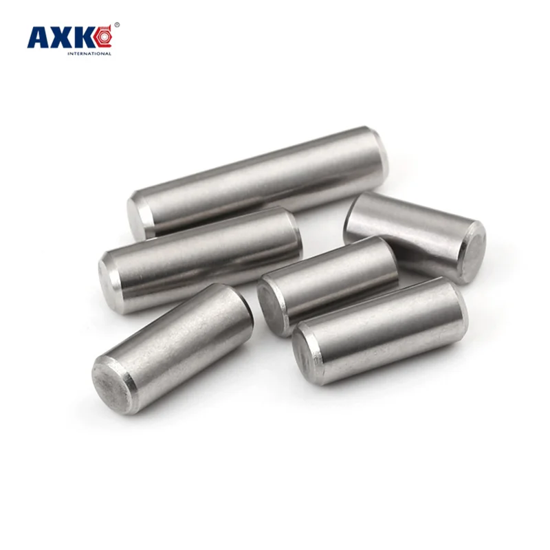 Bearing Steel Cylindrical Pins 50pcs/lot Dia 5*5 6 7 8 10 12 14 15 16 18 20 22 24 25 28 30