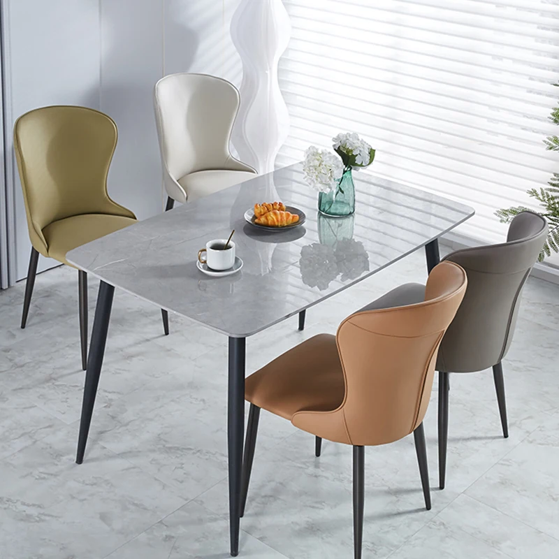 중세기 가정용 편안한 주방 다이닝 의자, 우아한 홀 보조 메블 오그로우, 야외 정원 가구  Best5