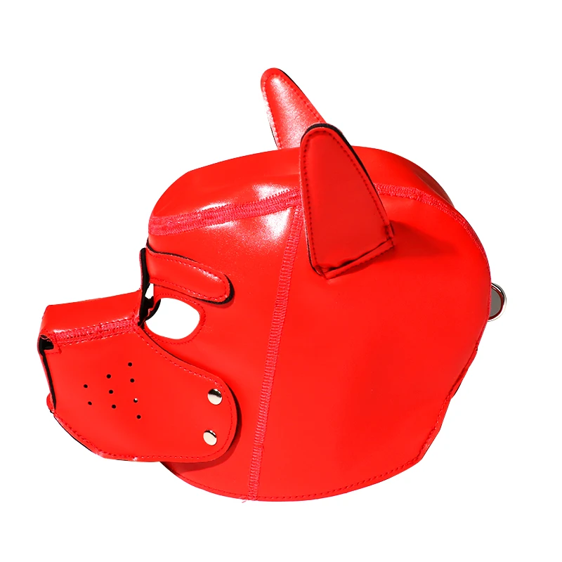 SM sex dog head mask for men and women to wear head covers for role-playing adult sex toys