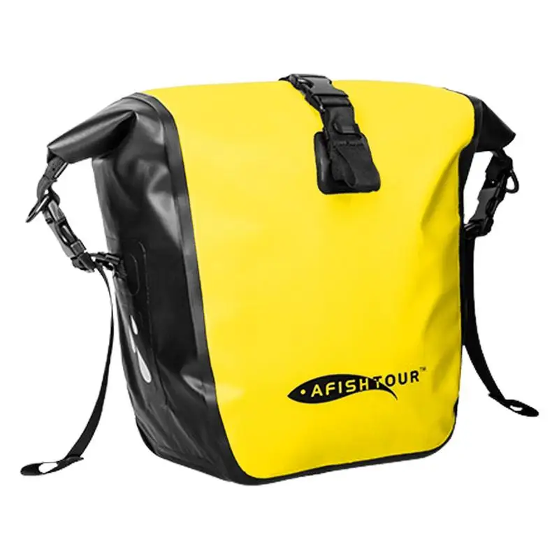 

Водонепроницаемая Женская водонепроницаемая сумка Pannier для велосипеда 15 л сумка Pannier для велосипеда с быстроразъемной пряжкой легко