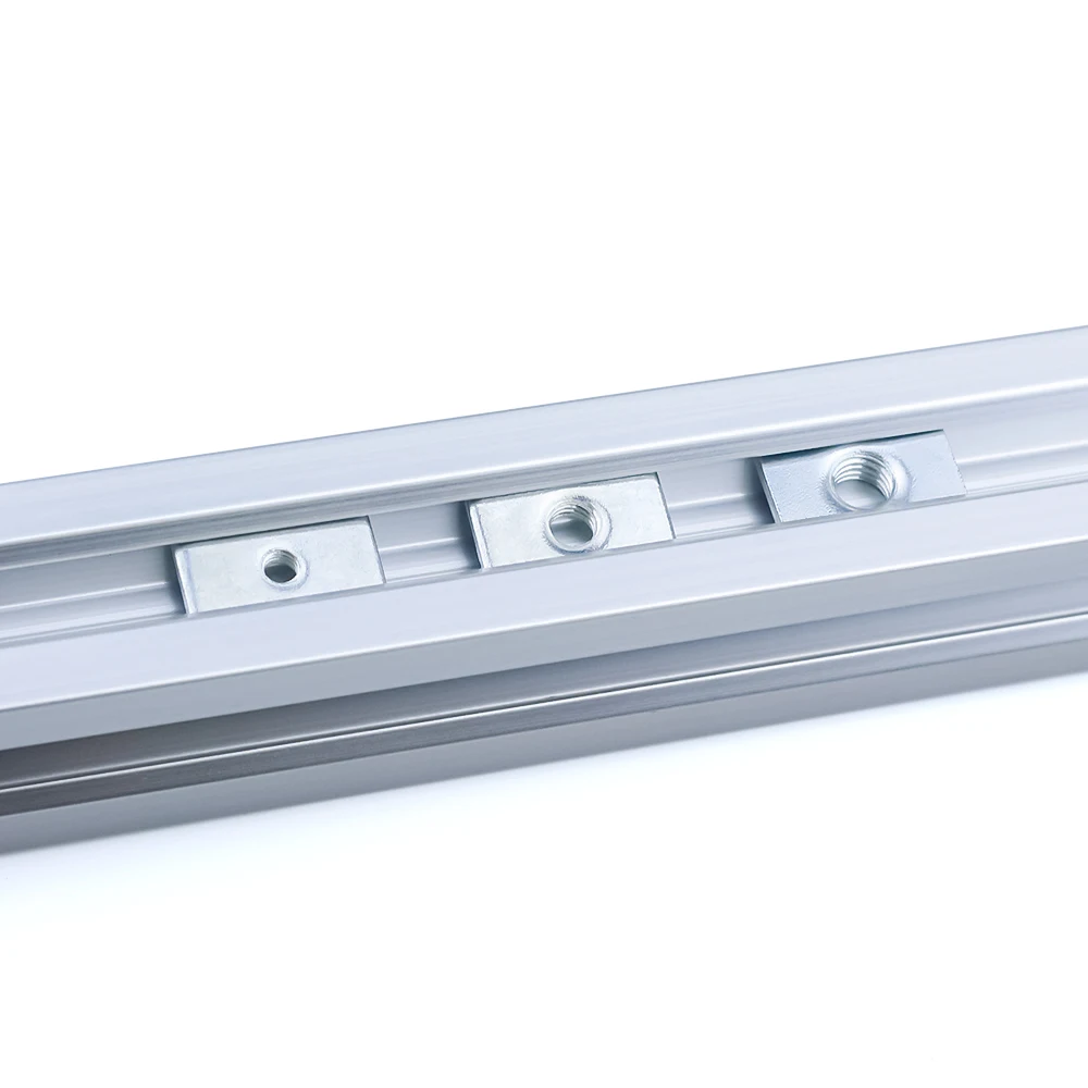 GooEquip Lot De 2 Profilés De Système En Aluminium 600 Mm 2040 T Type T Standard Européen Profil - Foto 2