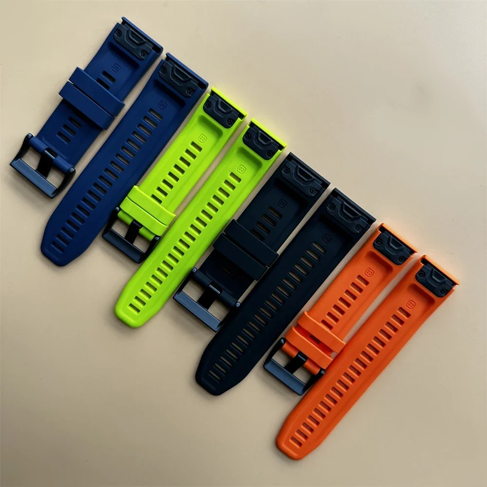 Enhanced Quick Release Silicone Watchband - Premium Durable Strap, 22MM/26MM Adjustable Bracelet Band