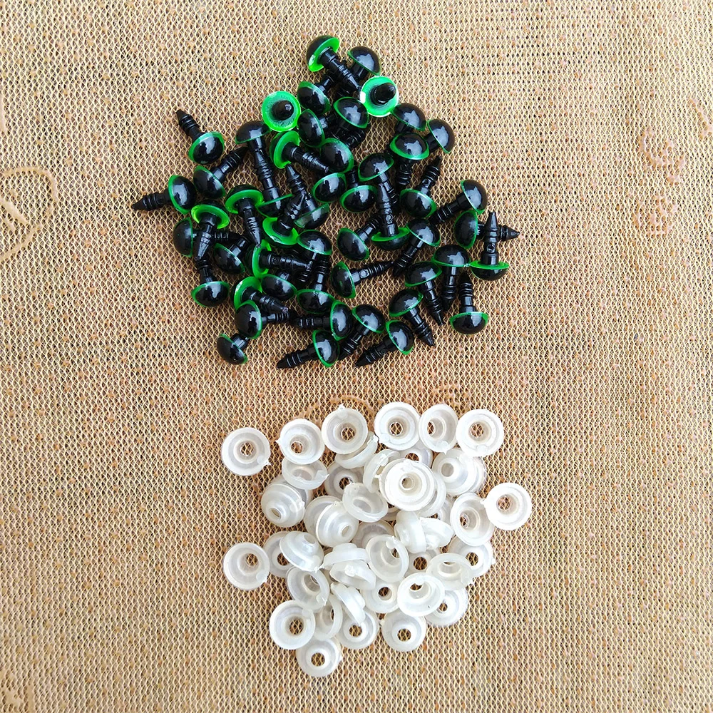 16mm Box Sicherheit Kunststoff Bunte Puppe Augen Für Spielzeug Häkeln Kuscheltiere Puppen Crafty Amigurumi Augen Für Spielzeug Plüsch zubehör – Detail 9