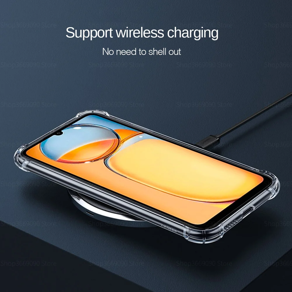 Clear Shockproof Soft Silicone Phone Cover - Premium Back Shell Case