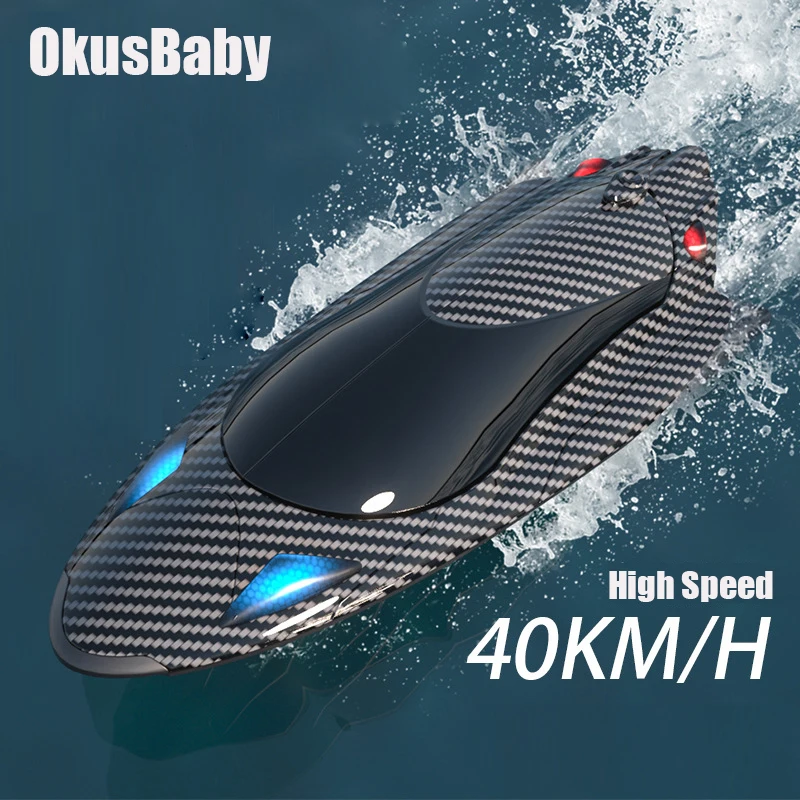 

2023 Brand New RC Electric Waterproof Speedboat Racing Boat Racing Water Toy High Speed Pump Vortex Jet 2.4G Remote Control Boat