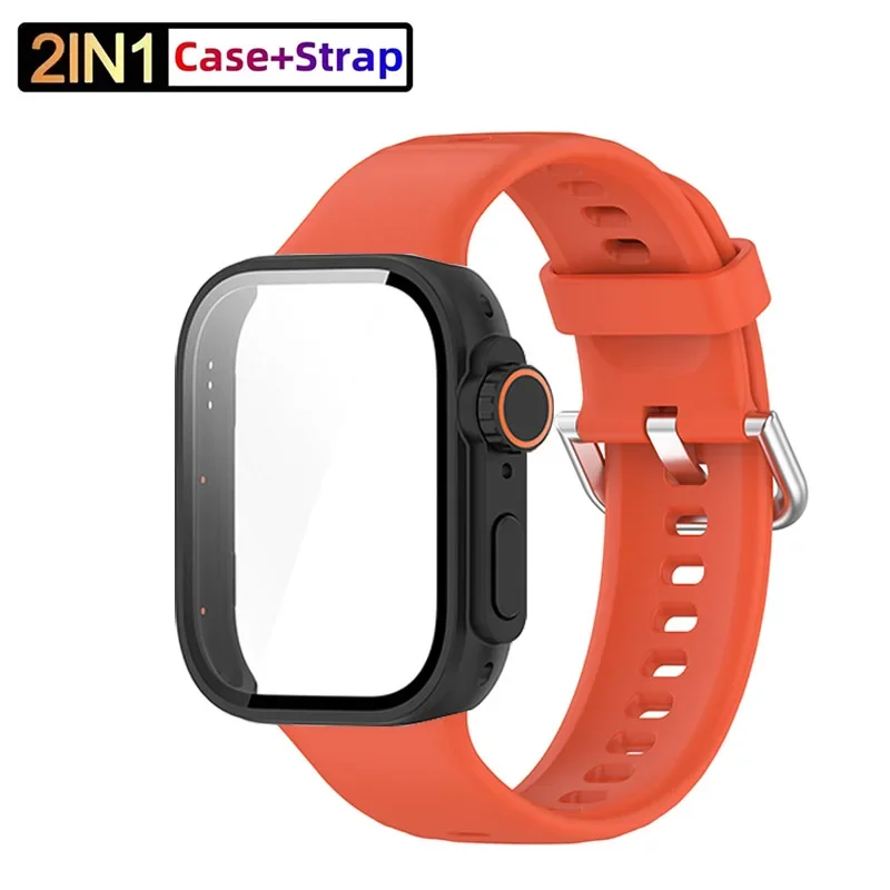 Premium Silicone Strap with Ultra2 Case and Screen Protector