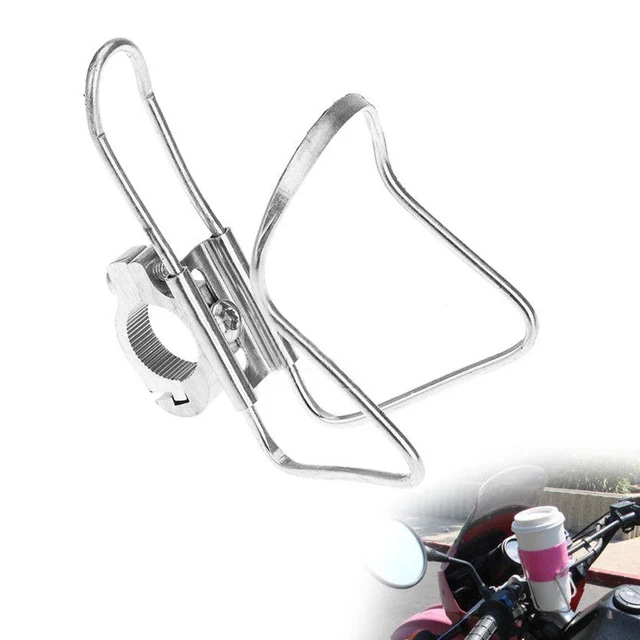 1x Bike Water Bottle Holder Bracket Mountain Bike Handlebar Bottle Mount Cycling Accessories Aluminum Alloy Bicycle Bottle Cage 5