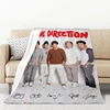 Sofa Blankets for Bed One Band D-Directions Poster Blanket Double Bed Comforter Furry Blankets & Throws Warm Winter Blanket Knee 1