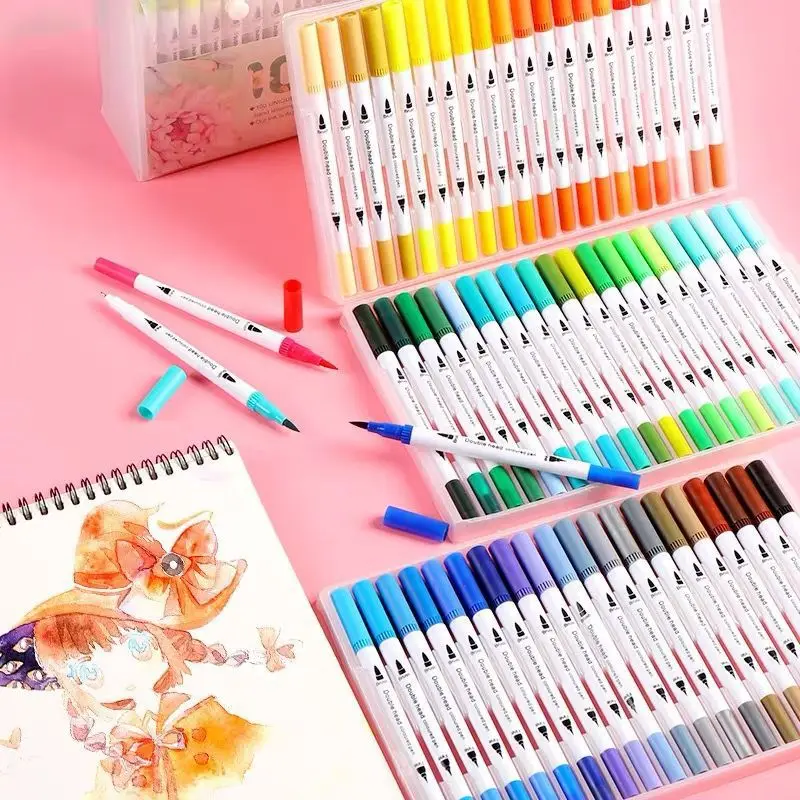 OLINGYOU Bolígrafos De Pintura Acrílica De 12 Colores, Bolígrafos De