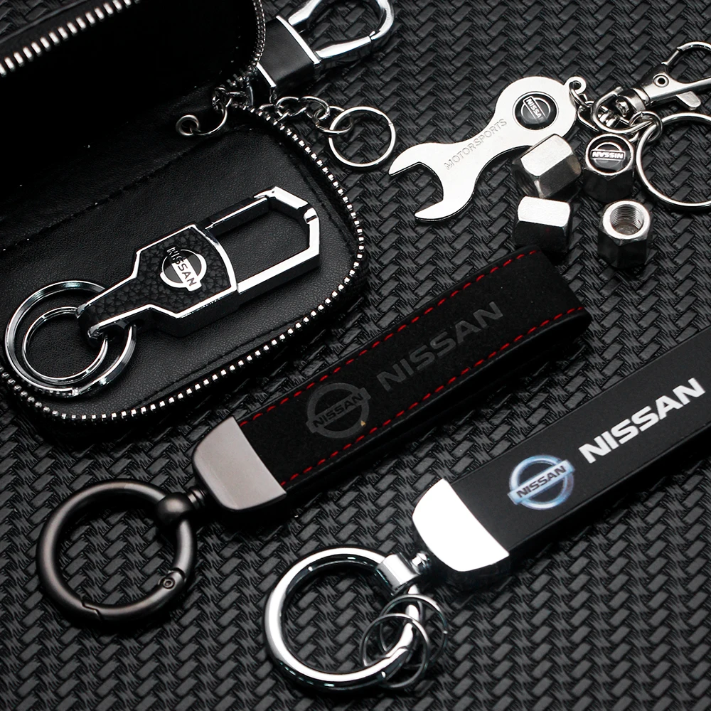 3D Alloy Car Styling Keychain for Nissan Qashqai Nismo Tiida Teana