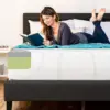12-Inch Green Tea Charcoal Cooling Gel Memory Foam Mattress, Fiberglass-Free, 2-Layer Breathable Design, Medium Firm,Queen Size. 1