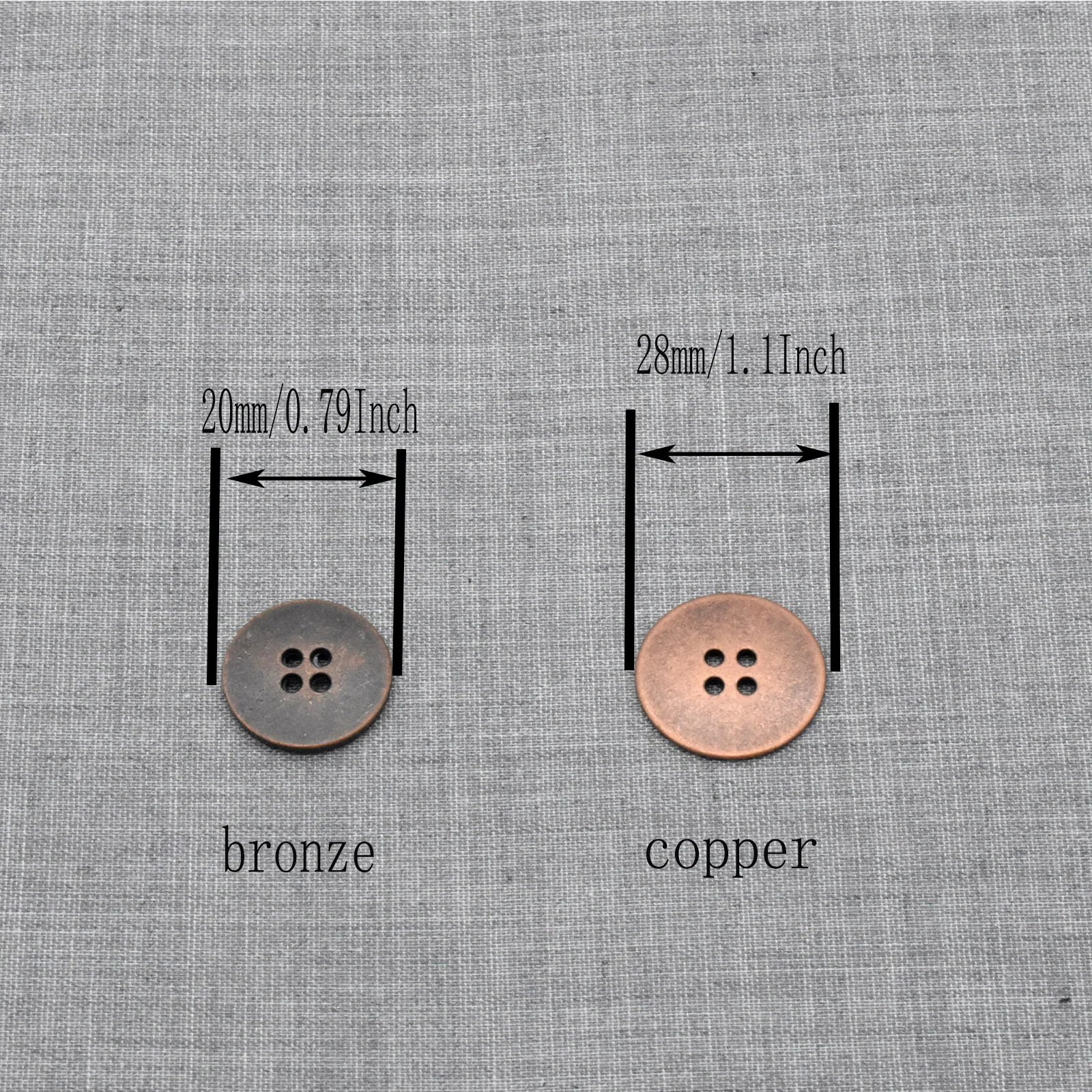 Bottoni in Ottone Britannico Personalizzati, Placcati in Oro con Logo del Marchio, Bottoni in Metallo a Cupola per Abbigliamento, Stile Vintage Color Oro