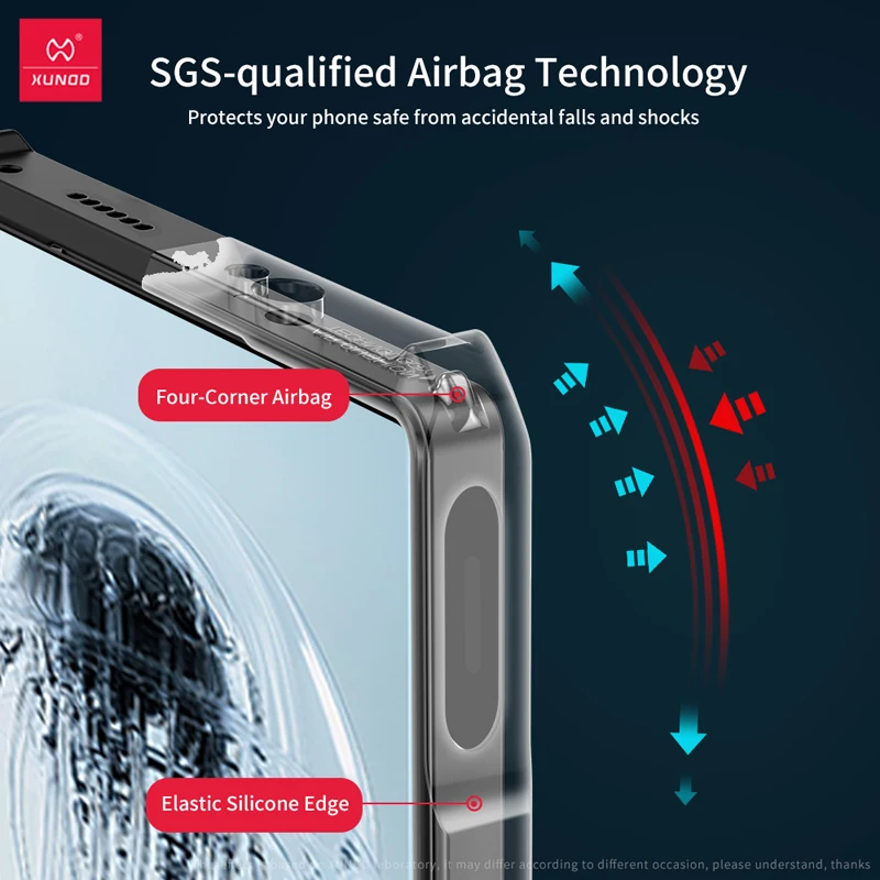 Shockproof Protective Back Cover with XUNDD Airbags