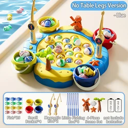 Magnetic Fishing Adventure - Educational Toy to Enhance Kids' Fine Motor Skills (Medium - Blue - 25 Fish)