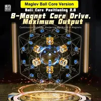 MoYu RS3M V5 3X3 Magnetic Magic Speed Cube Professional Fidget Toys RS3 M 2023 V5 Cubo Magico Puzzle 2