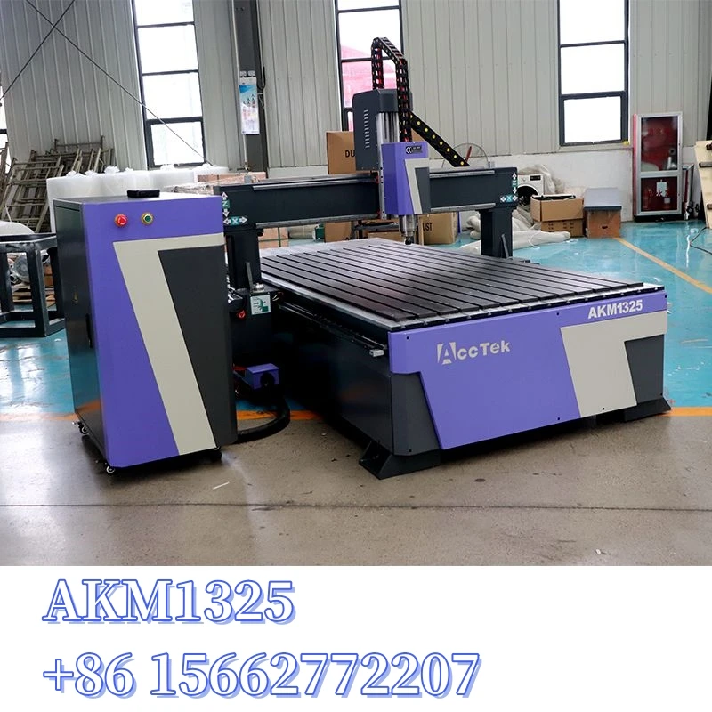 

4*8 Ft Equipped with Professional T-Slot Table 1325 Cnc Machine Woodworking Carving Plywood Wood Engraving CNC Router Machine