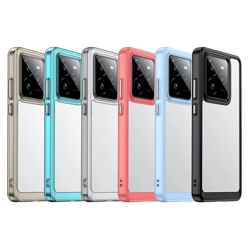 Enhanced Protective Case Cover - TPU Border & Acrylic Backplane Bumper