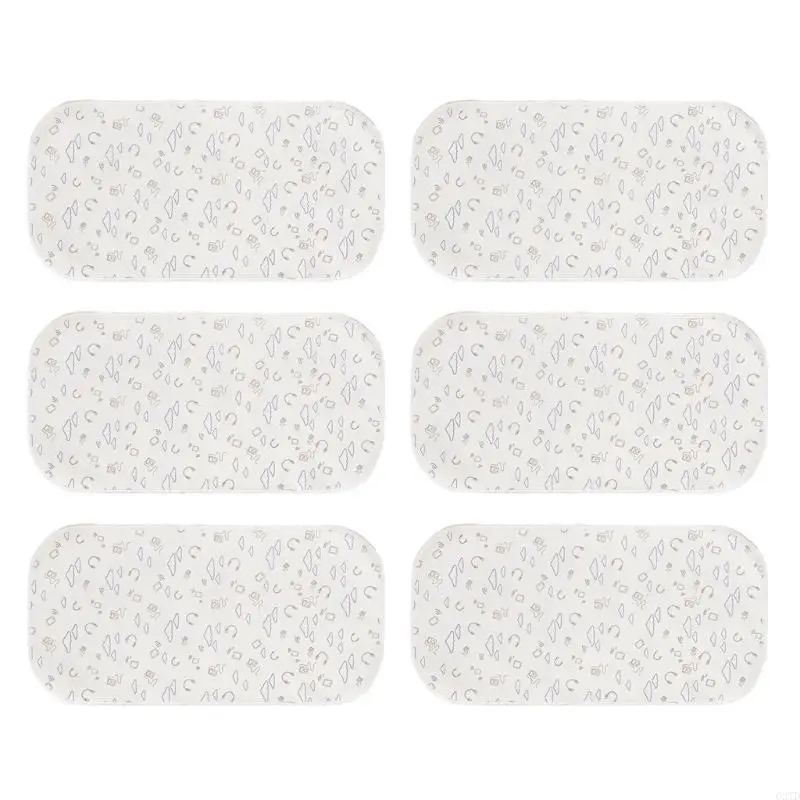 Soft & Breathable Baby Changing Mat Infant Nappy Mat Reusable & Washable Pad G2TD